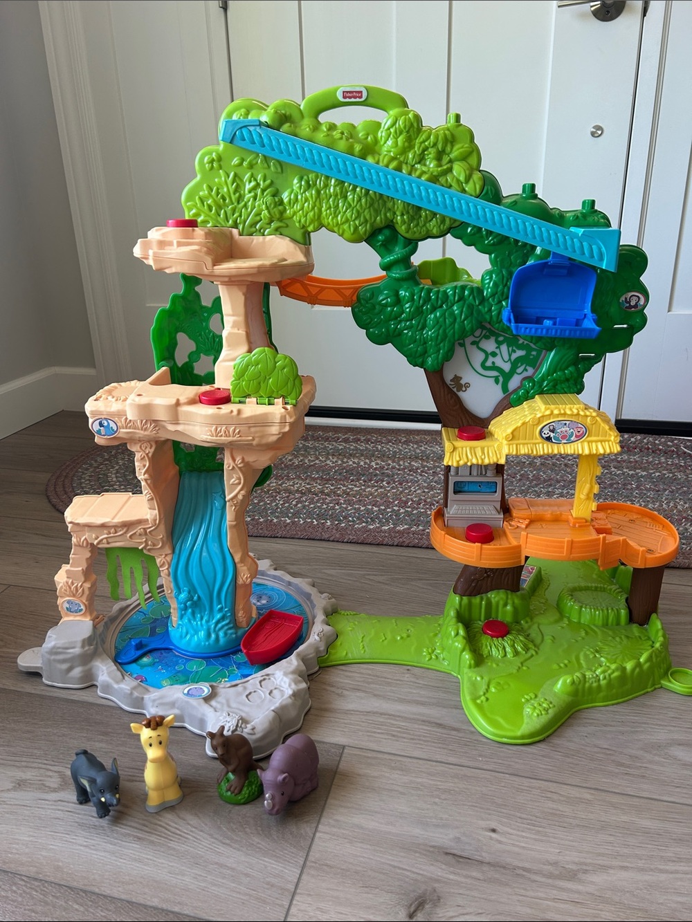 Fisher Price Little People Share and Care Safari Playset